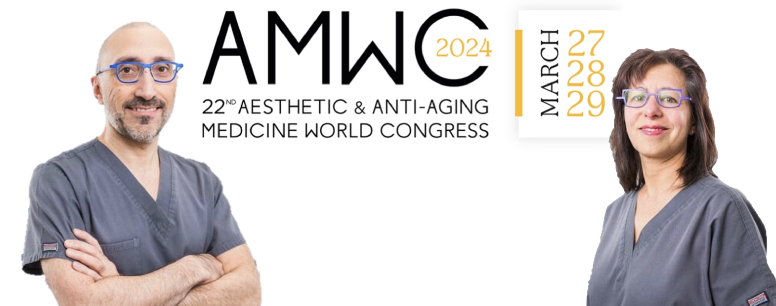 HairClone Medical Director and Clinical Partner Dr. Bessam Farjo Presented “Hair Follicle Banking” at the 22nd AMWC Conference in Monaco
